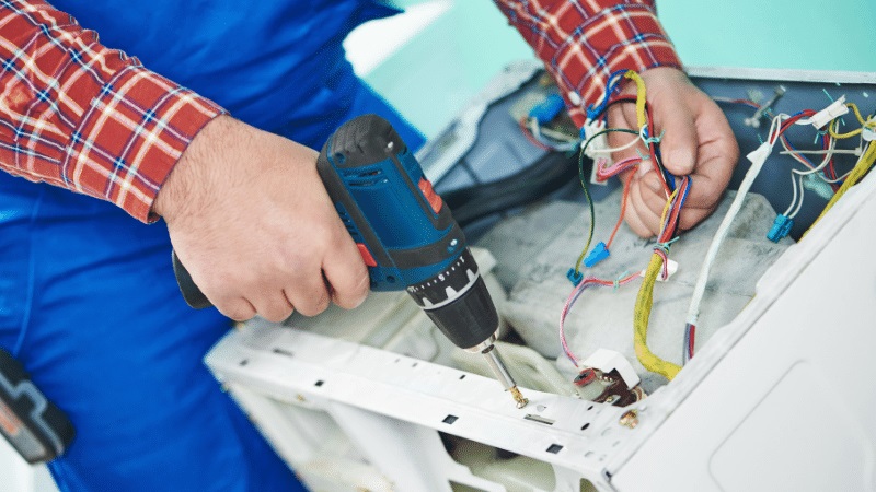 Gaziosmanpaşa Finlux Finlux çamaşır makinesi kart tamiri – Su almama arızası orijinal parça ile giderildi. - Teknik servis örneği